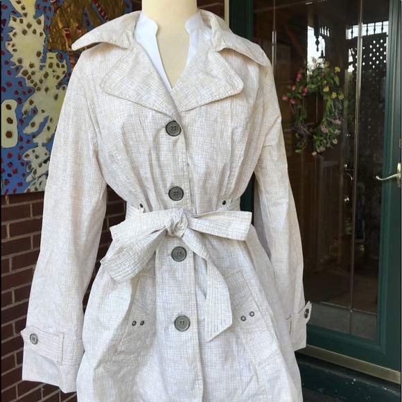 Faded Glory Rain Trench Coat 